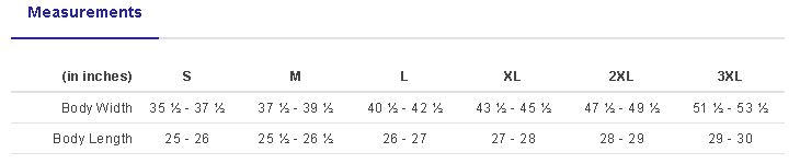 Women's Size Chart