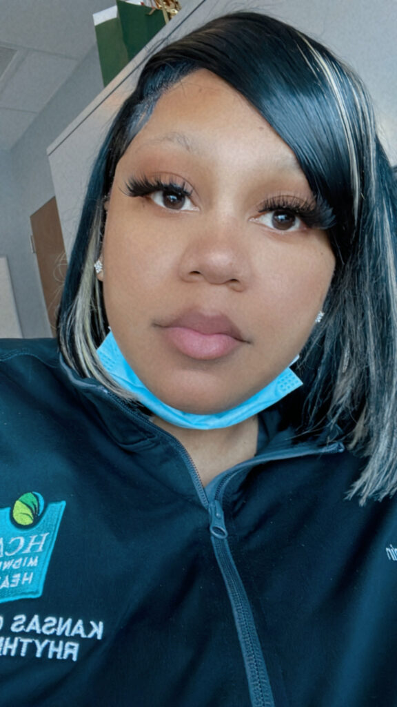 Jasmin received assistance after a routine errand caused a serious